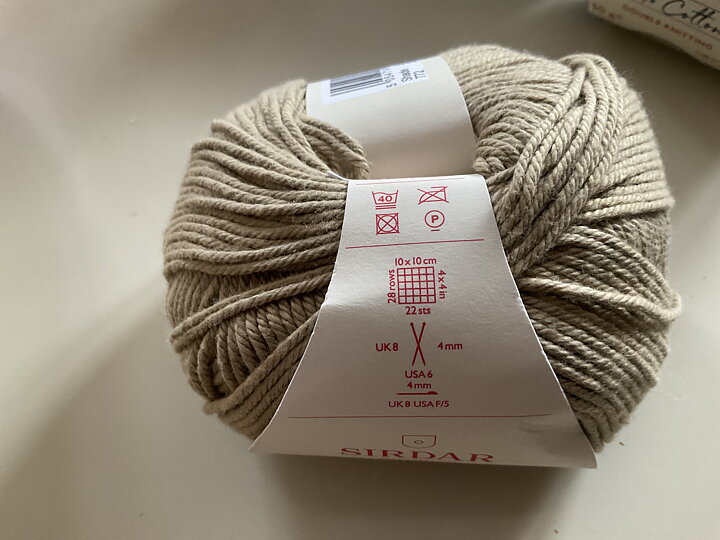 Sirdar snuggly 100% cotton