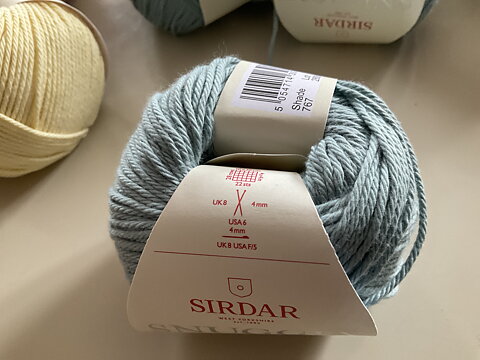 Sirdar snuggly 100% cotton