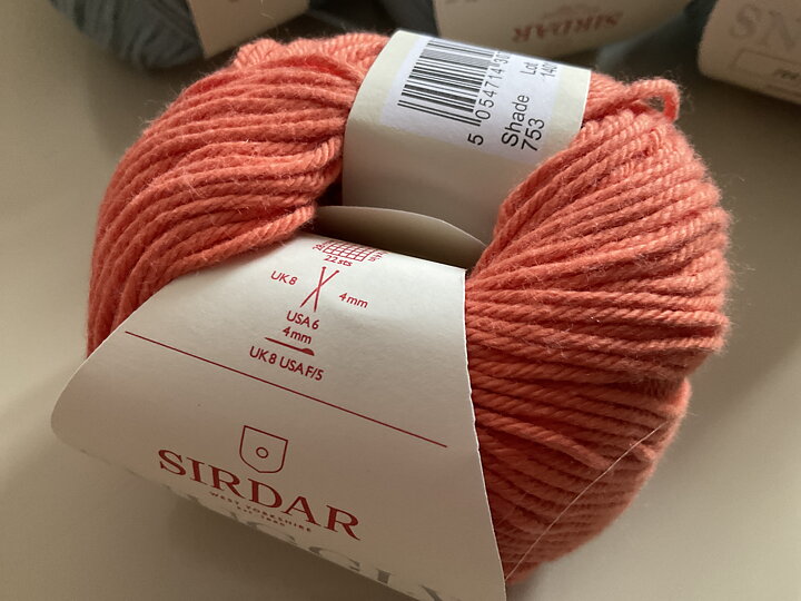 Sirdar snuggly 100% cotton