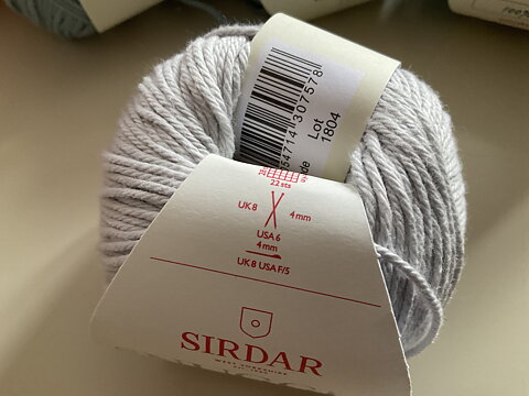 Sirdar snuggly 100% cotton