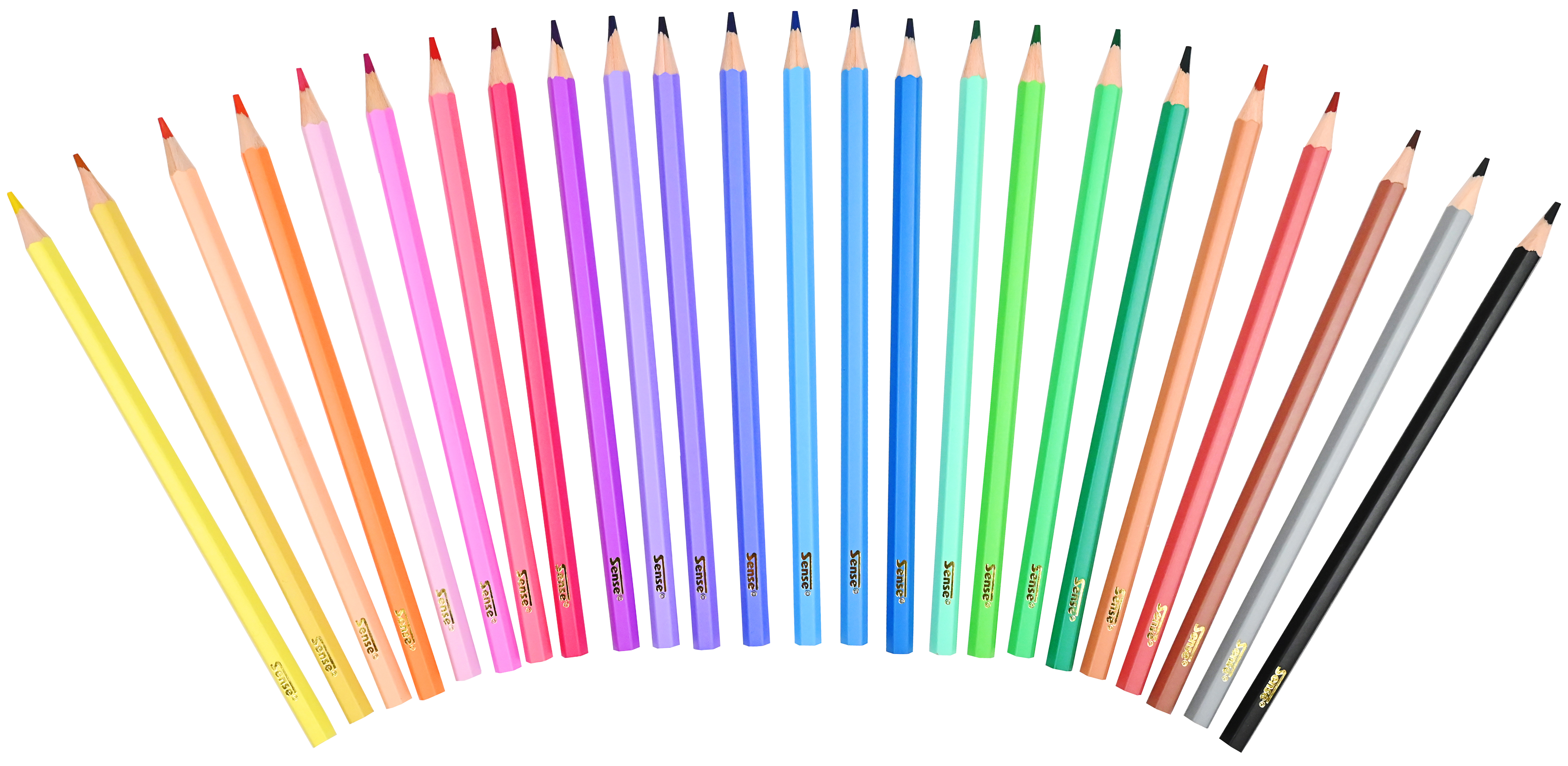 Träfärgpenna 24-Pack FSC - 2