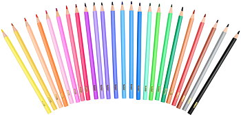 Träfärgpenna 24-Pack FSC