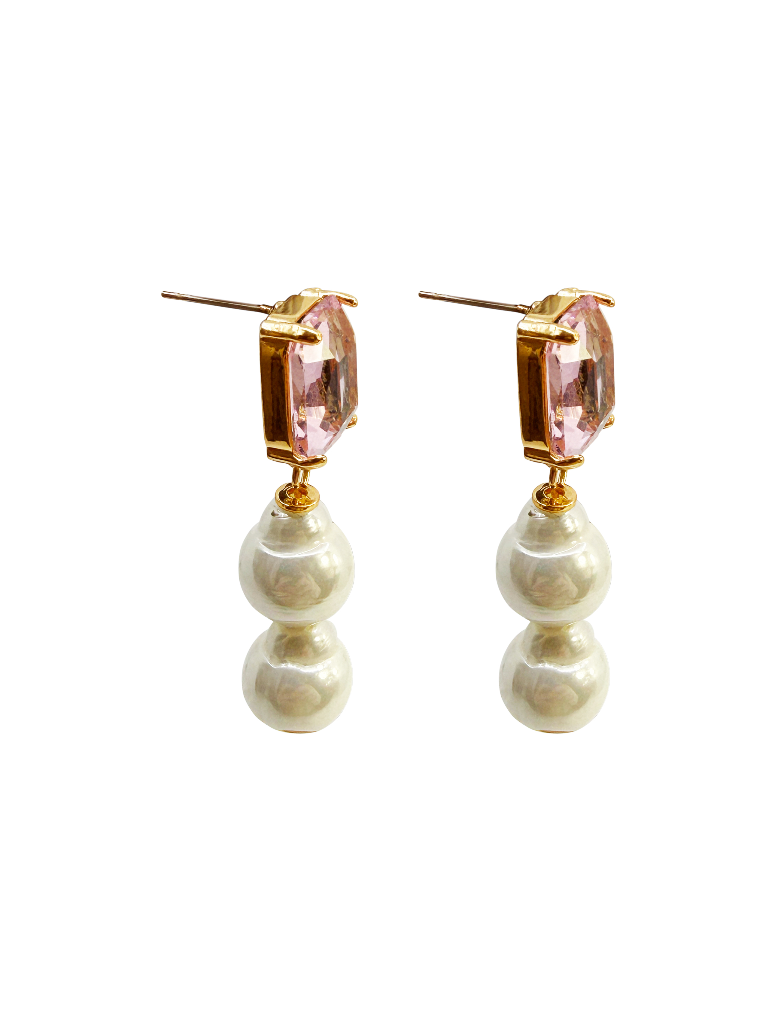 HALLY PEARL EAR PINK