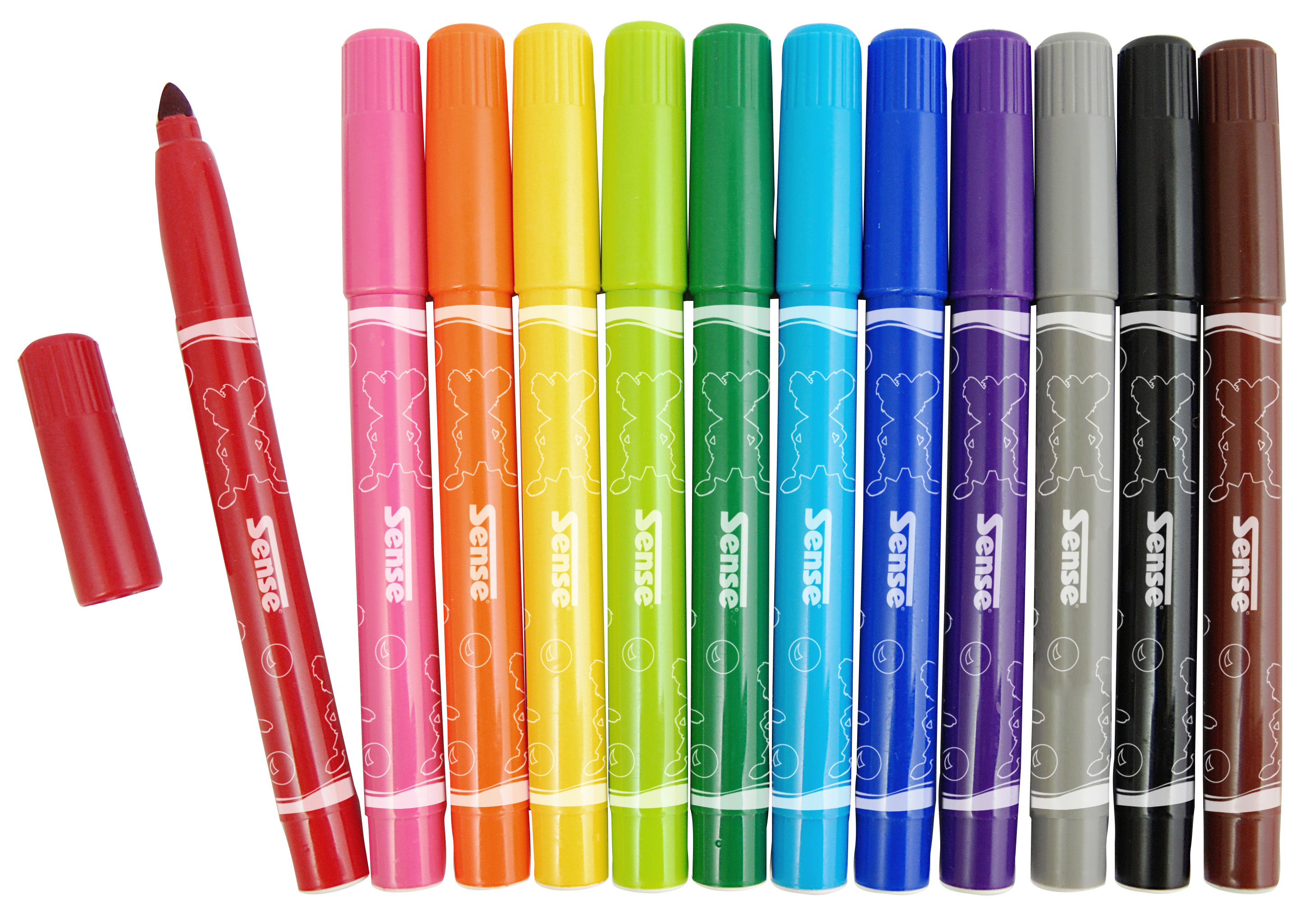 Fiberpennor Jumbo 12-Pack - 2