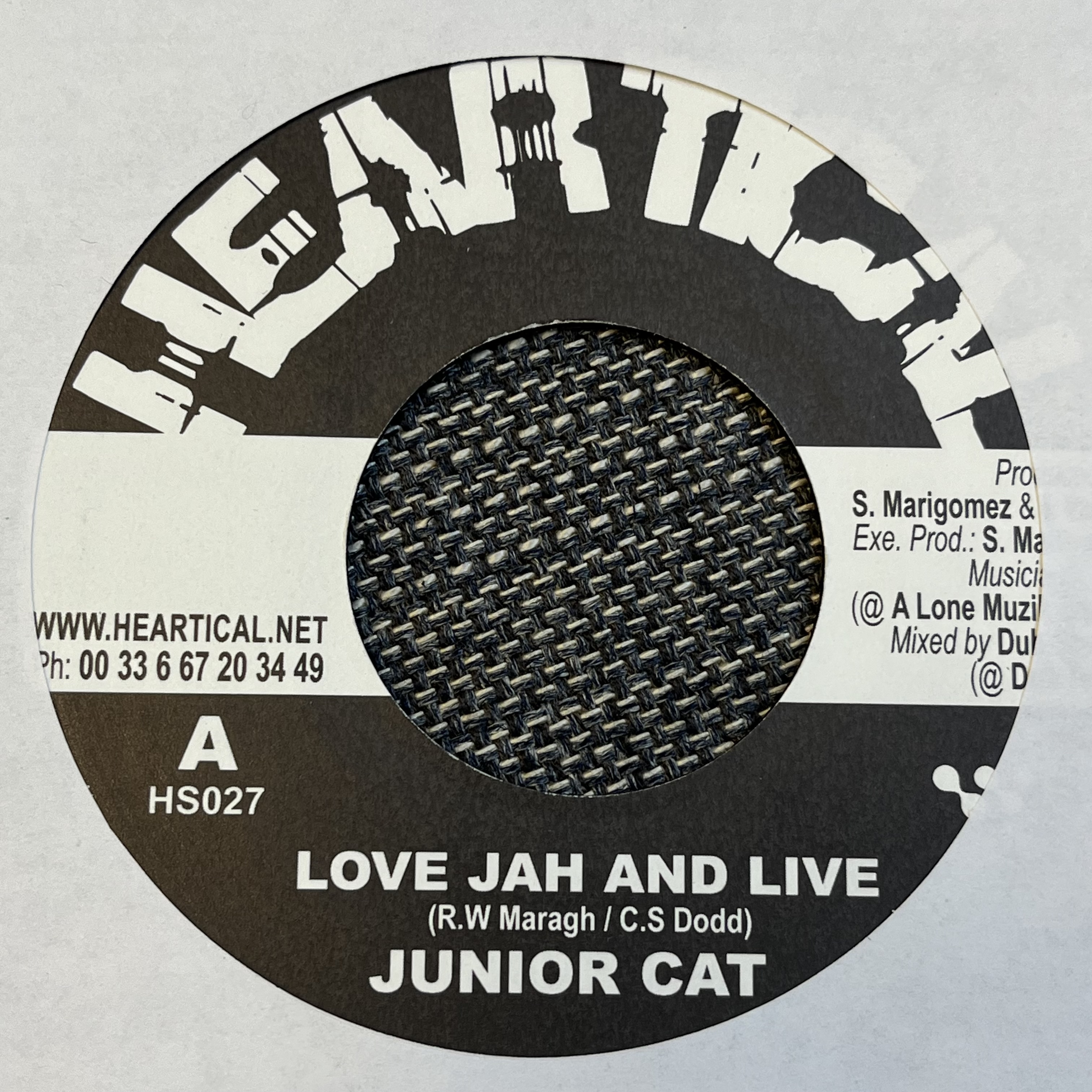 Junior Cat/Noel "Zoot" Simms Aka Skully – Love Jah And Live/See Dem A Come