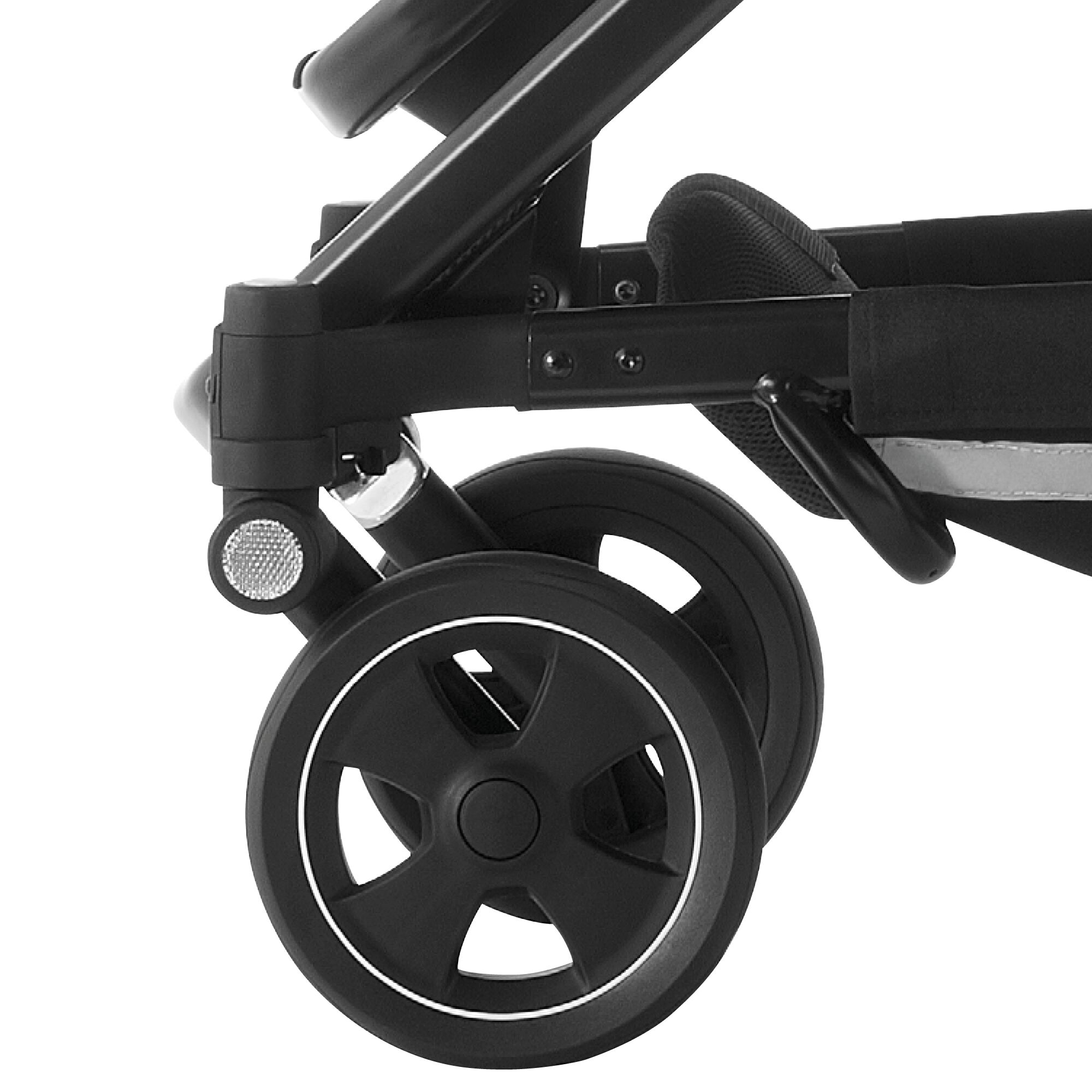 Britax Go Next Framhjul Set - White Line