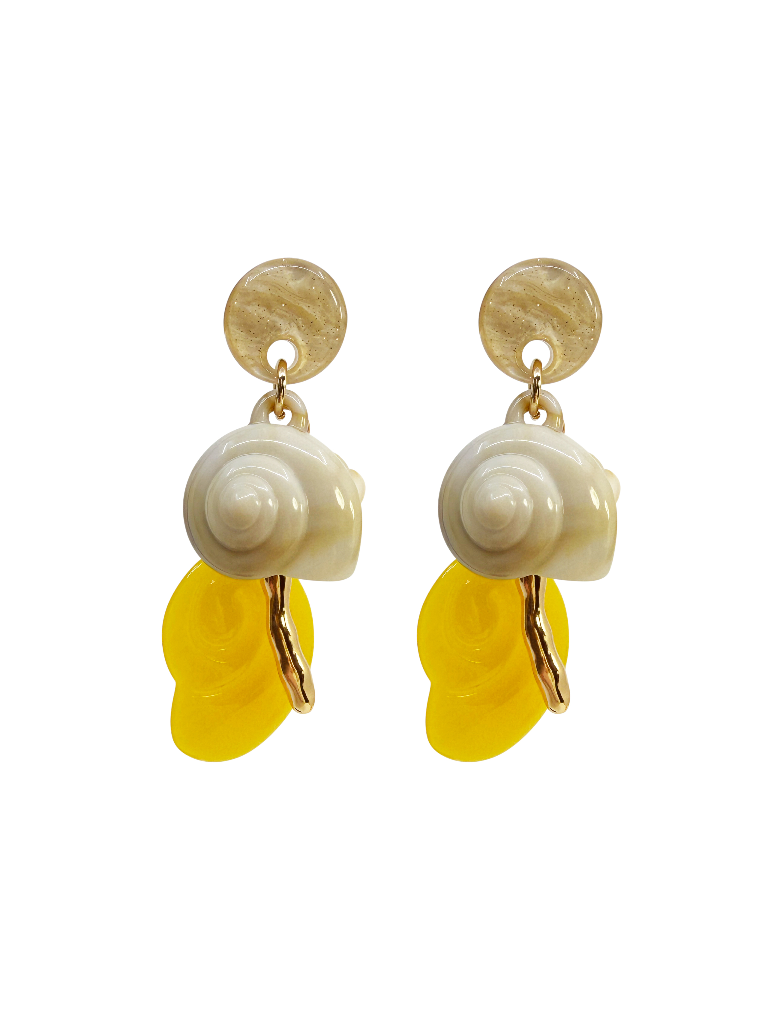 SHELL EAR YELLOW