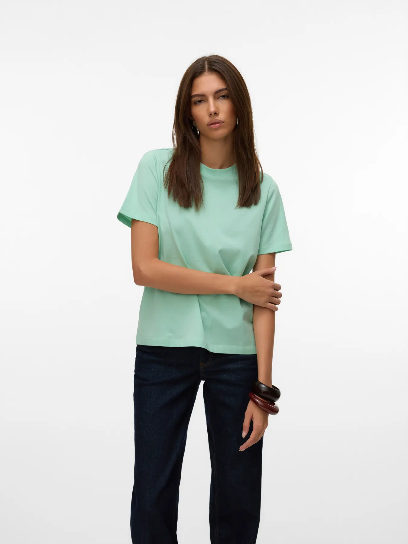 Vero Moda - Paulina Tshirt Grön - 2