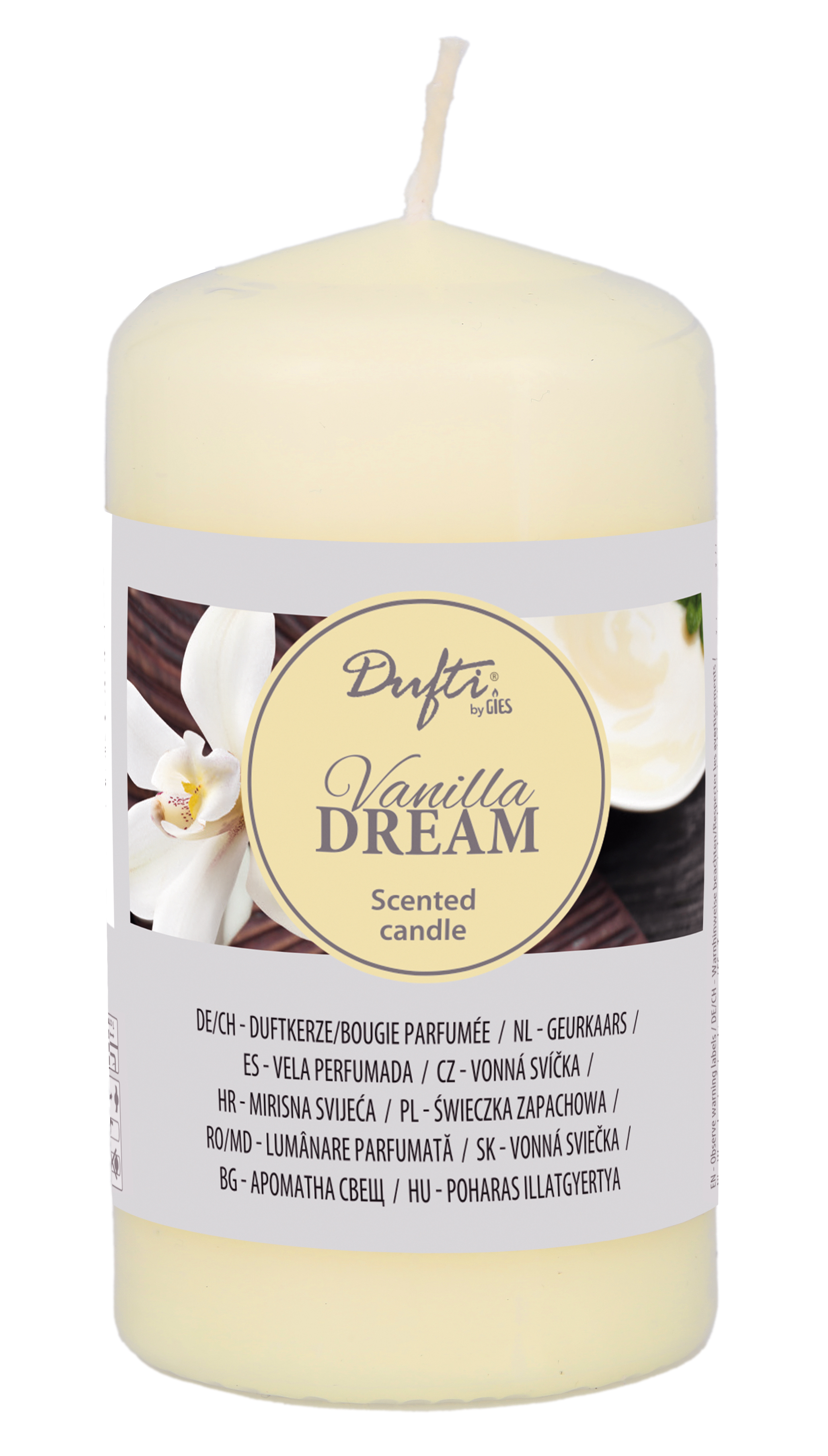 Dufti by Gies Duftstumpen Vanilla Dream – 4 im Tray | 110 x 58 mm - 2