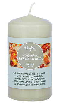 Dufti by Gies Duftstumpen Amber Sandalwood – 4 im Tray | 110 x 58 mm