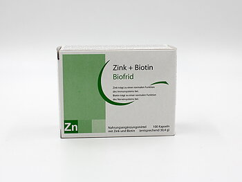 Zink och Biotin kapslar 100 st