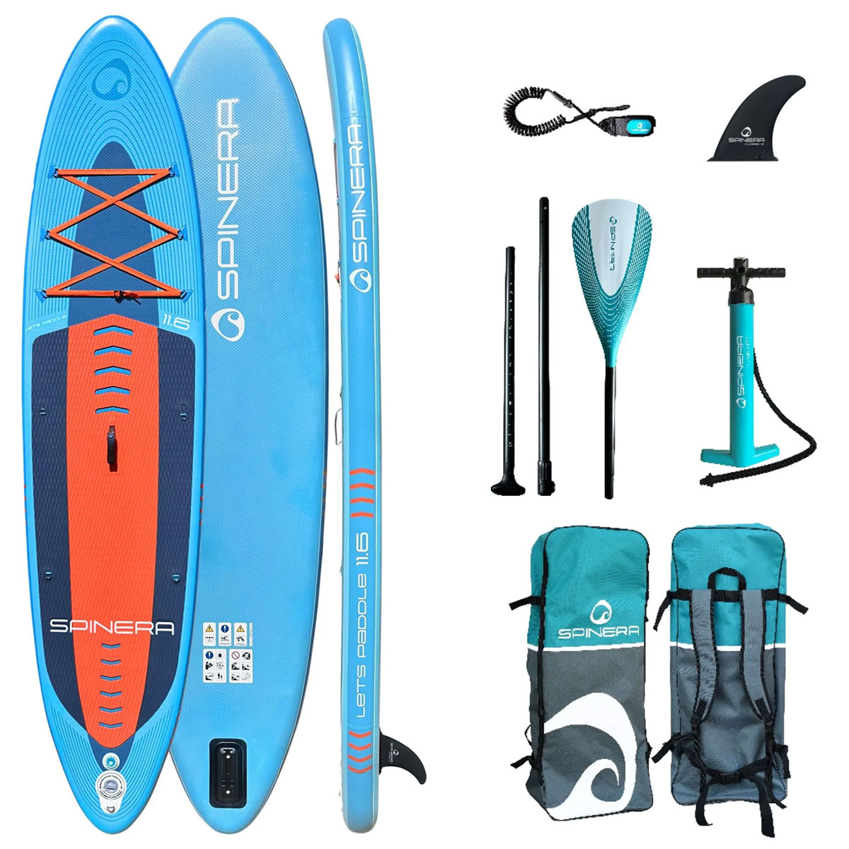 Spinera SUP bräda Lets paddle 11.6 2026