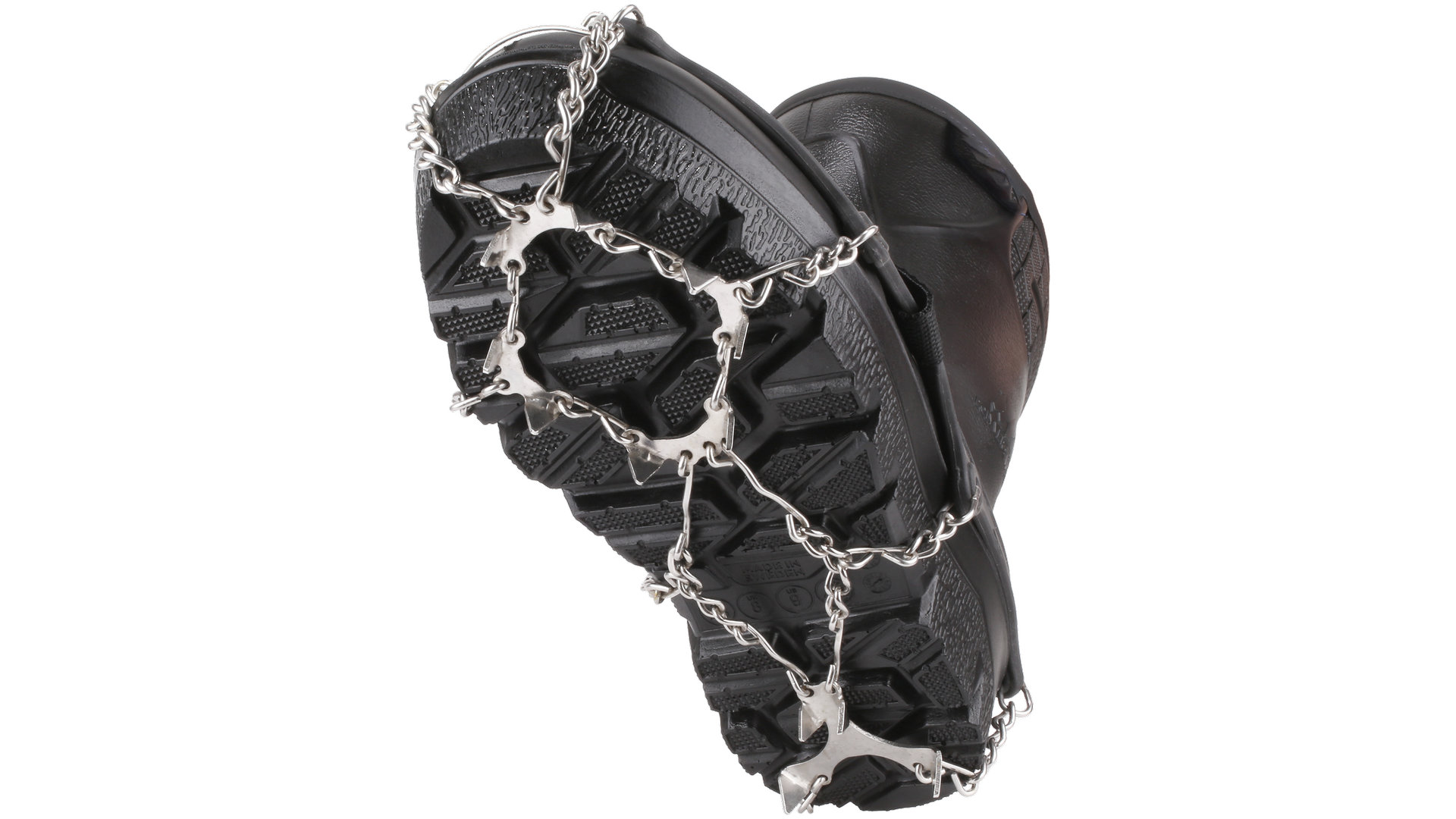 Wiggler stingers with chain and 12 stainless steel studs. TPE material that is flexible down to -40°C.