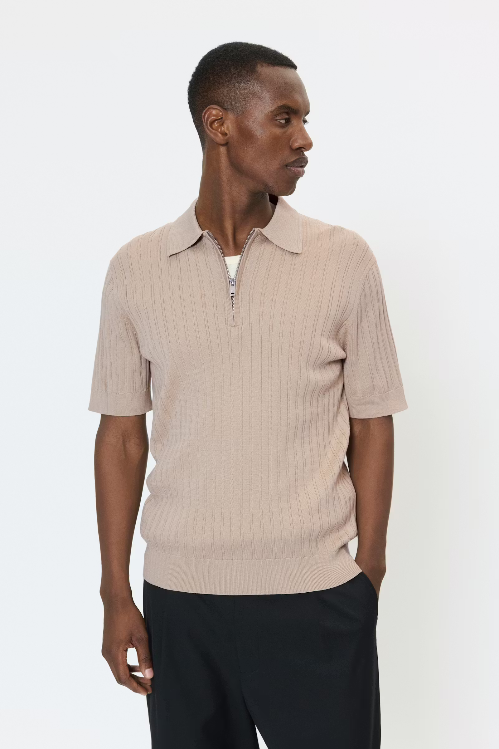 Matinique - Polo Knit - Plaza Taupe