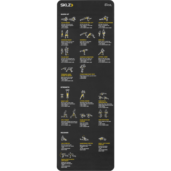 SKLZ Trainer Mat Sport Performance – Träningsmatta med Övningar - 3