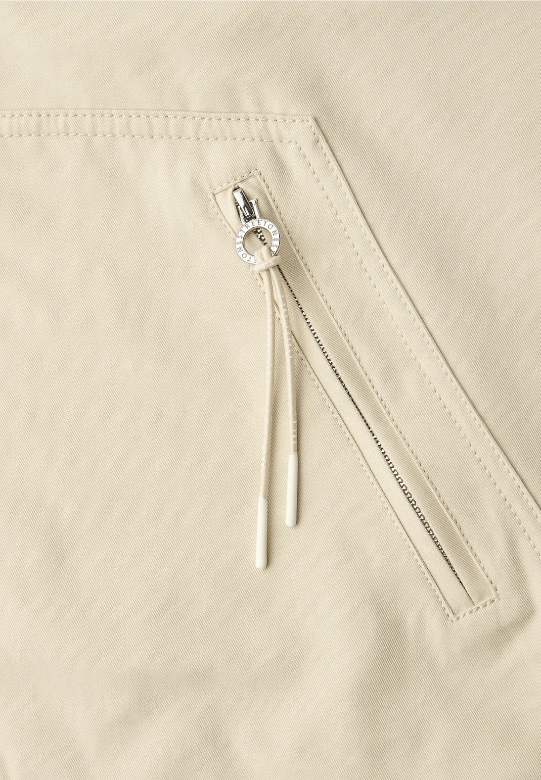 Mid Length Parka - Powder Beige - Street One - 7