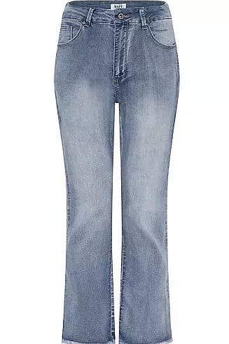 Mapp Jeans - Trumpet Bootcut Jeans Denim Used