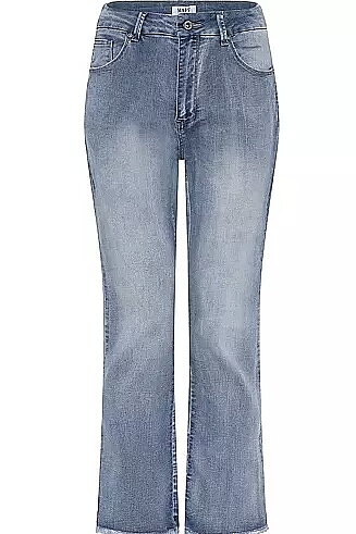 Mapp Jeans - Trumpet Bootcut Jeans Denim Used