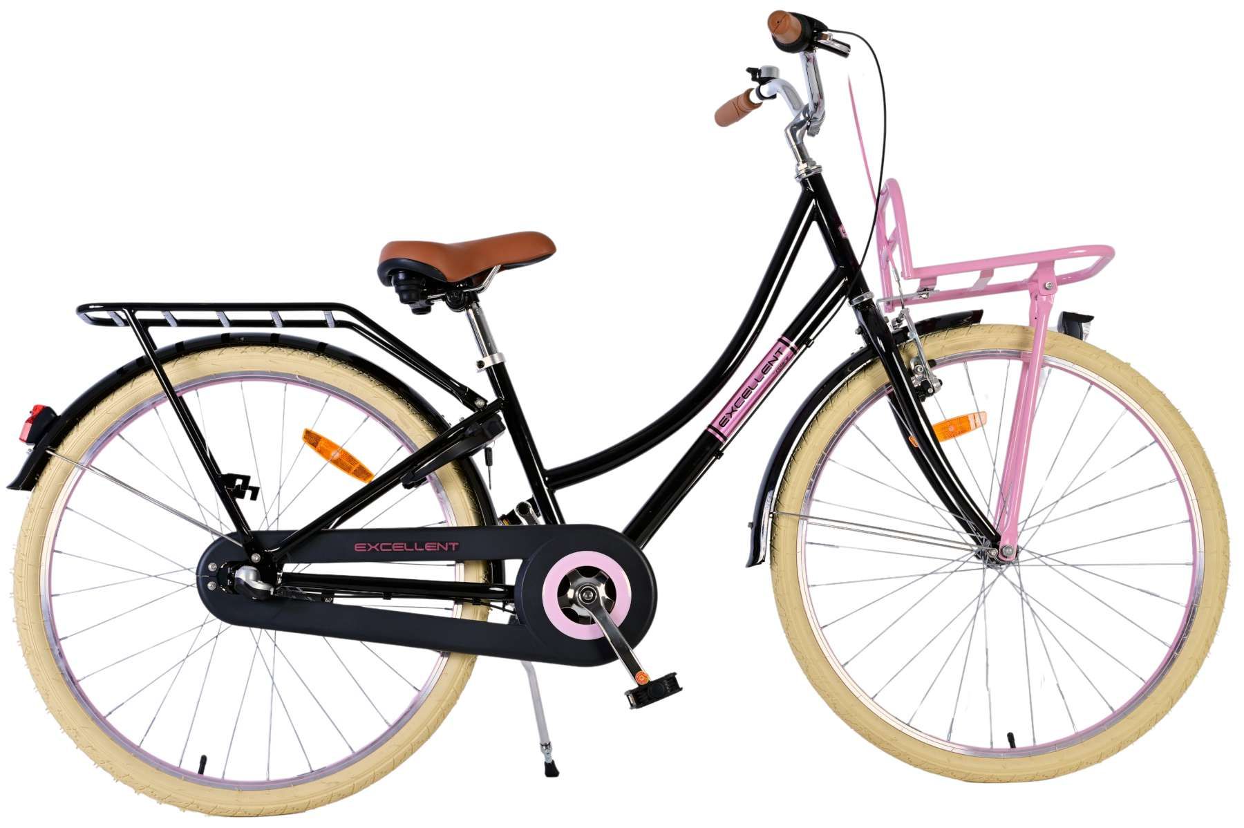 Barncykel Volare Excellent 26 tum – 3 Växlar Svart för barn 9–12 år