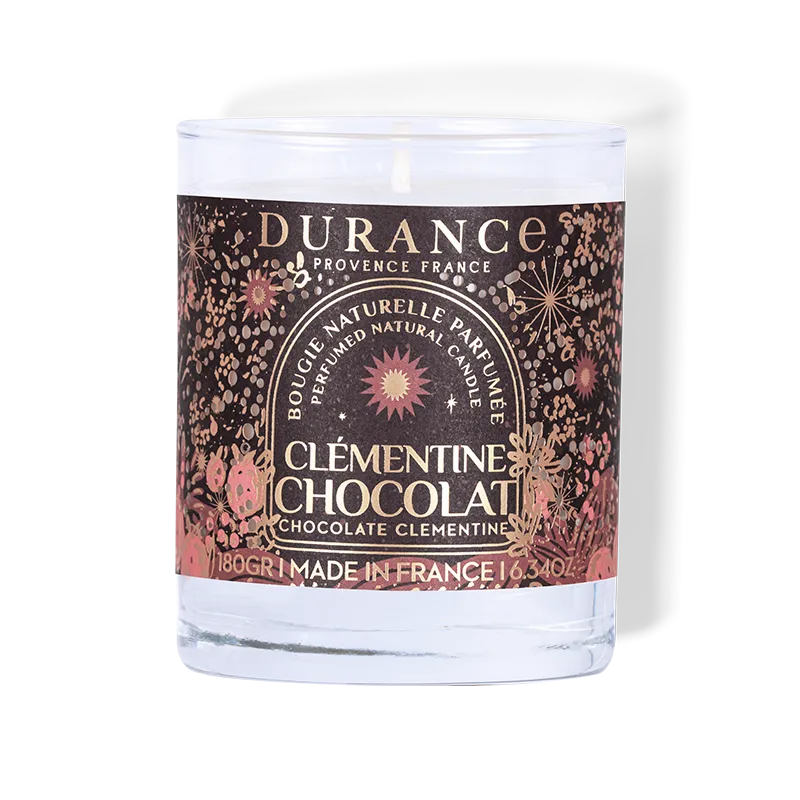 Durance Clementine Chocolate Scented Candle