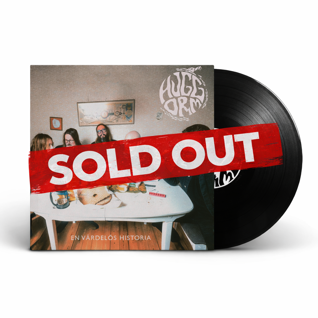 HUGGORM - EN VÄRDELÖS HISTORIA (VINYL LP) SIGNERAD!