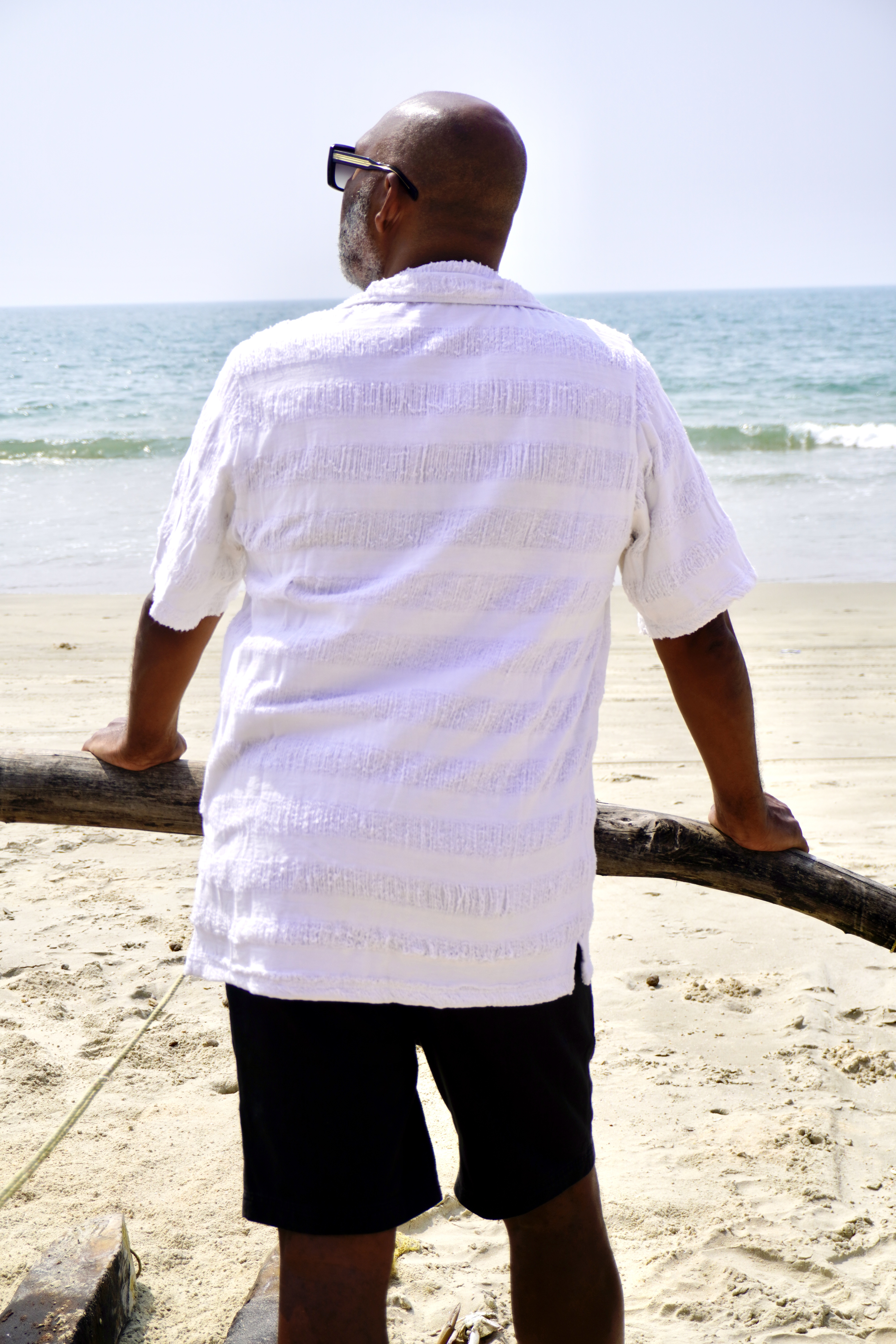 GENE COTTON SHIRT OFF WHITE  - 7