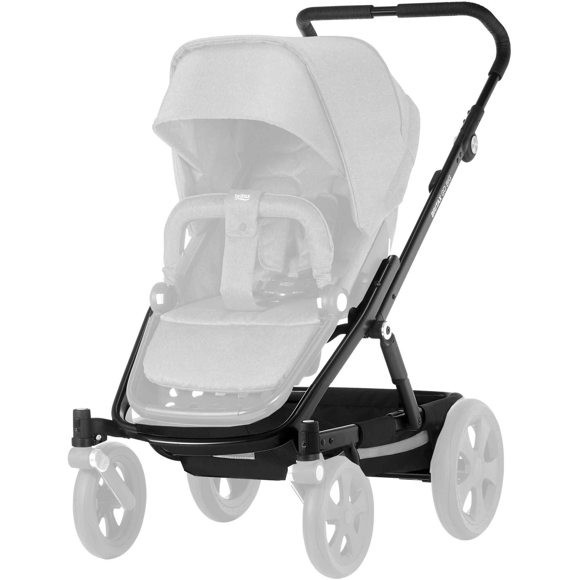 Britax Go Big Chassi - Black
