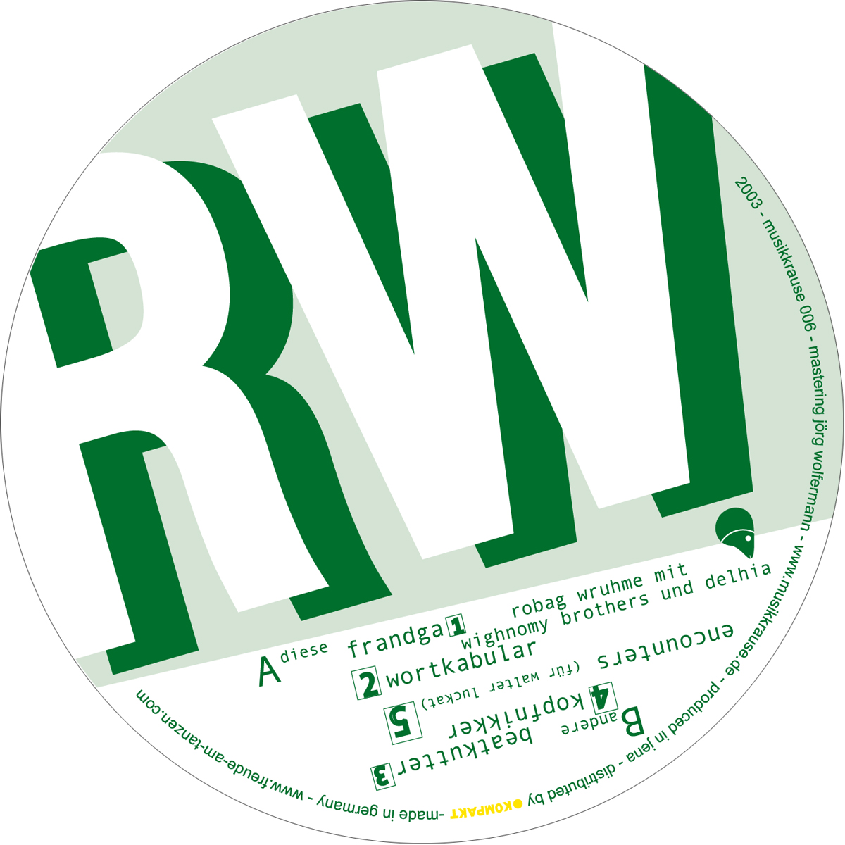 Robag Wruhme - Kopfnikker 