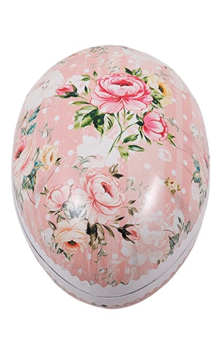 Påskägg - Blomma Pion/Ros - Rosa - 18 cm