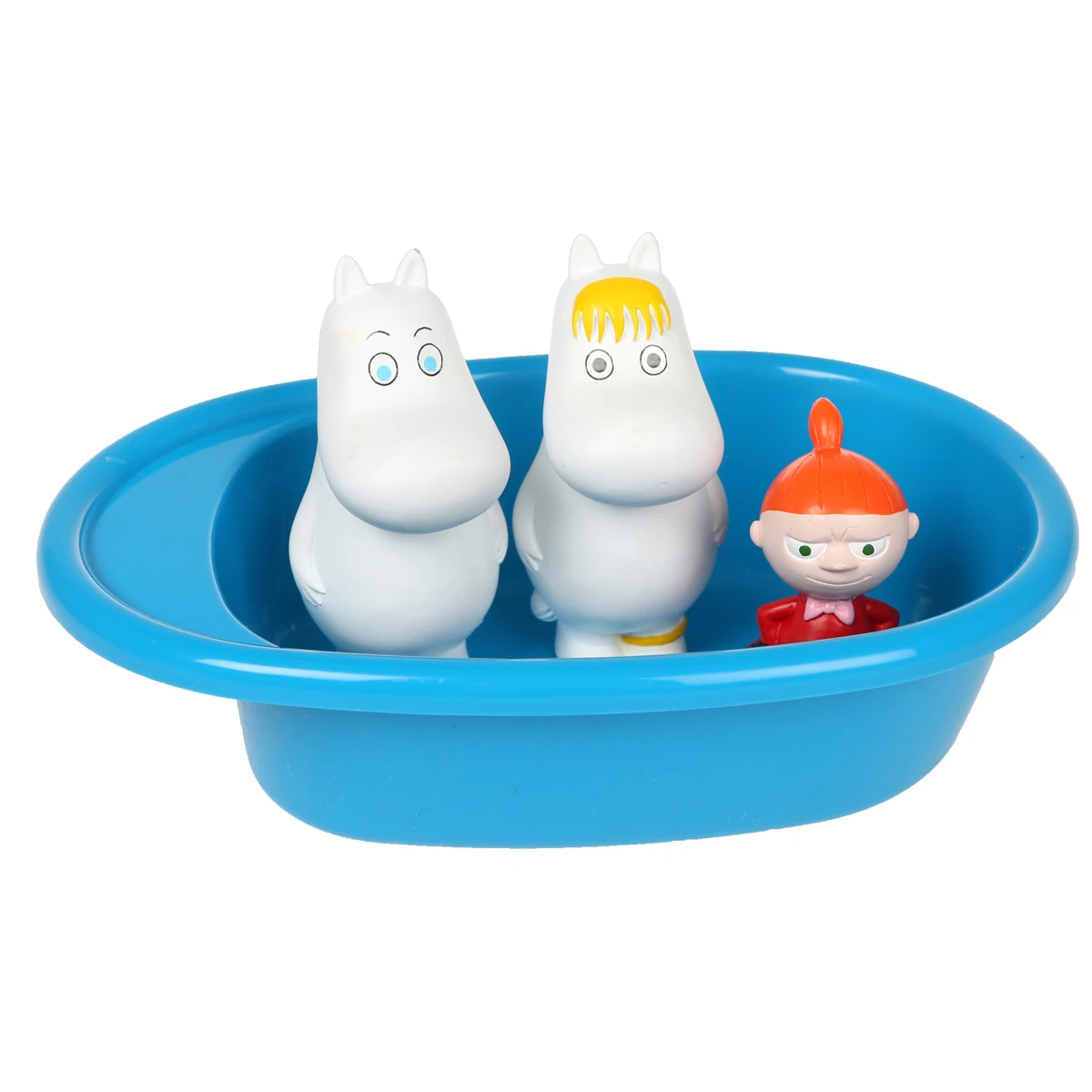 Mumin Badleksaker i badkar 3 figurer - Mumintrollet, Snorkfröken & Lilla My