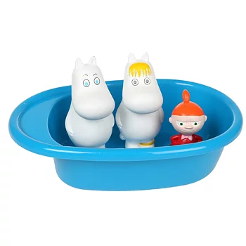 Mumin Badleksaker i badkar 3 figurer - Mumintrollet, Snorkfröken & Lilla My