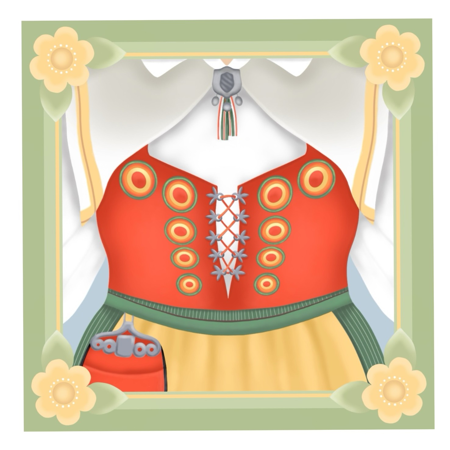 Dubbelkort "Kulla Ludvika"
