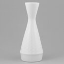 Gunnar Nylund (1950s) White Vase with Relief Decor 20 cm