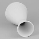 Gunnar Nylund (1950s) White Vase with Relief Decor 20 cm