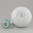 Inger Persson (Stream 1986) White Swelling Teapot with Blue Decor 19/12 cm