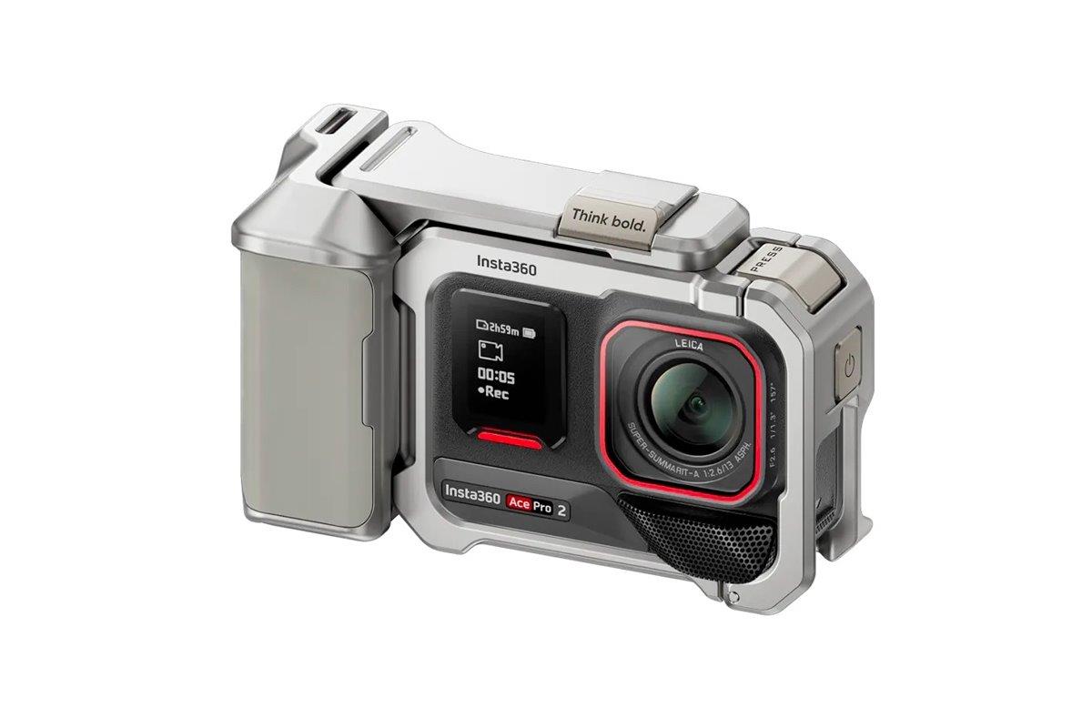 Insta360 Ace Pro 2/Ace Pro Xplorer Grip Kit (Silver) - 2