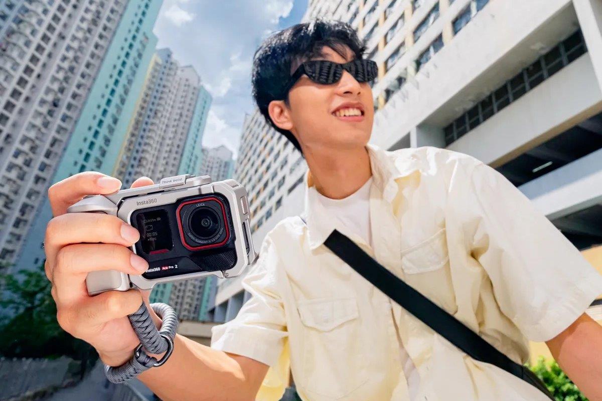 Insta360 Ace Pro 2/Ace Pro Xplorer Grip Kit (Silver) - 6