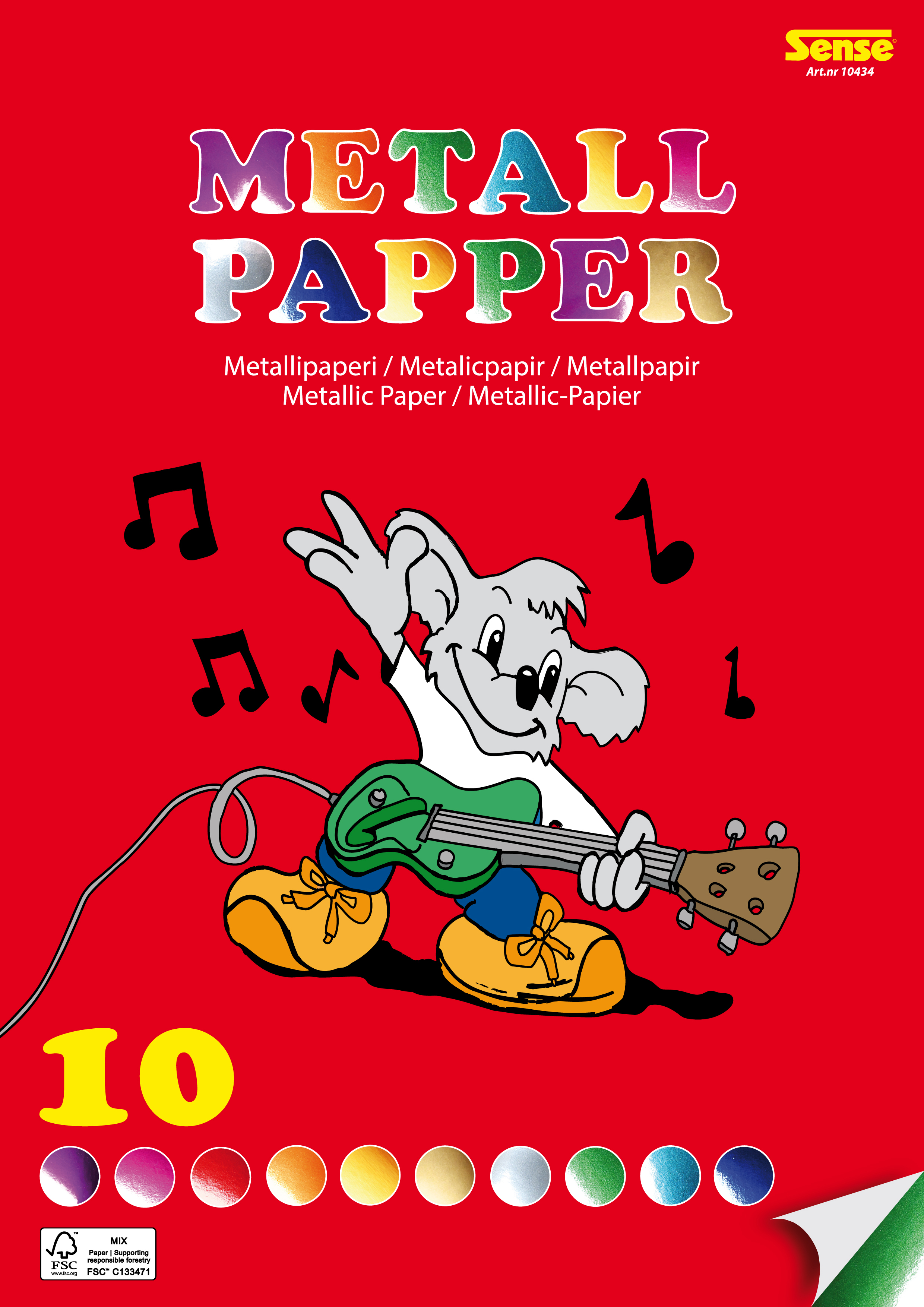 Metalliskt papper FSC