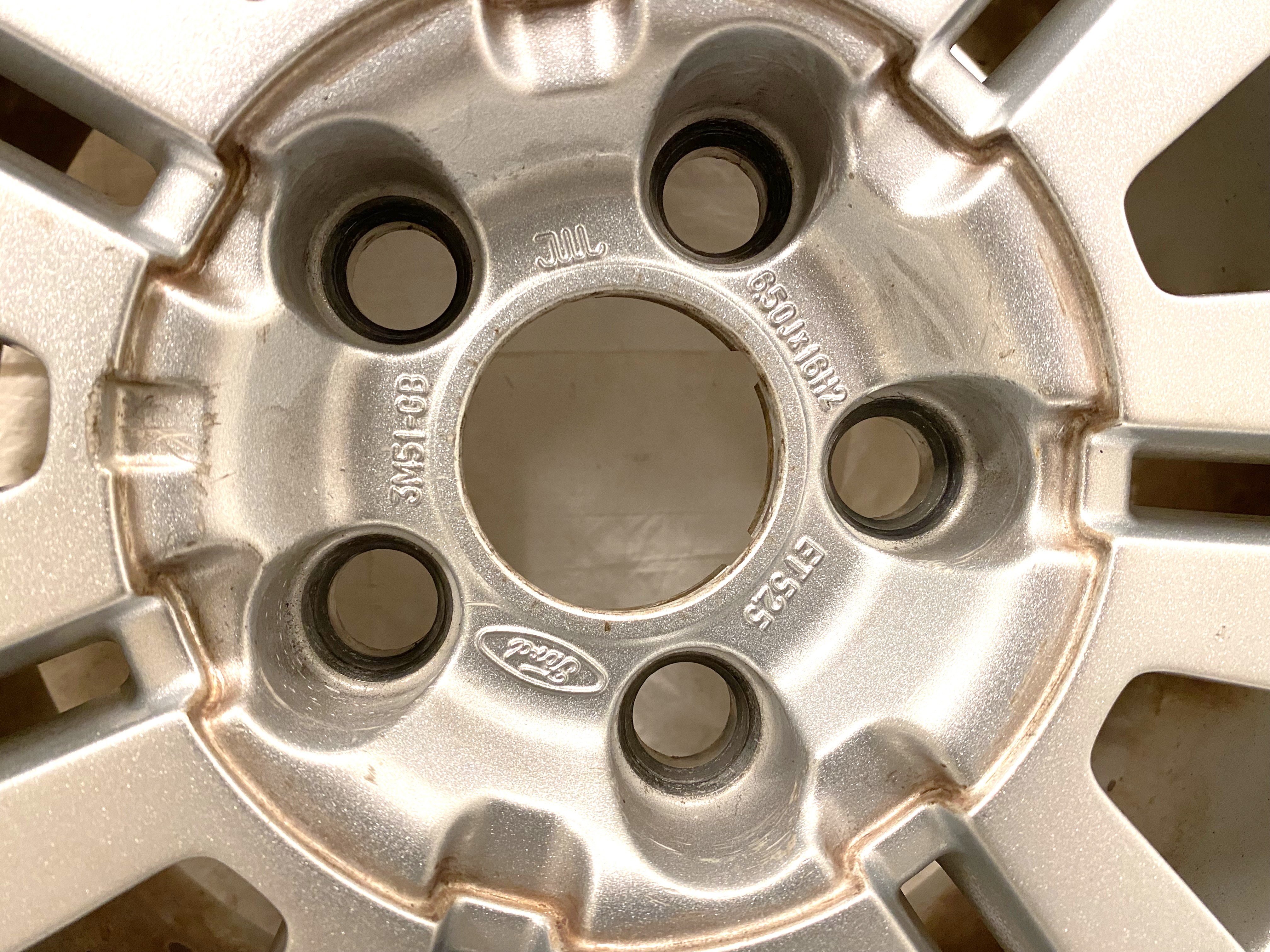 BEGAGNAT | 4 st | 16" ALUFÄLGAR FORD - RONAL | 5x108 6.5x16 ET52.5 63.4 - 6