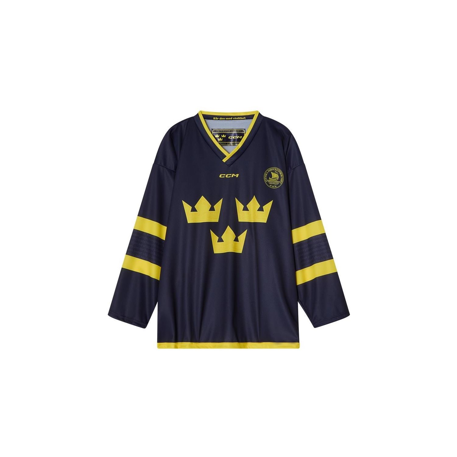 CCM Sverige Matchtröja  Replica NAVY