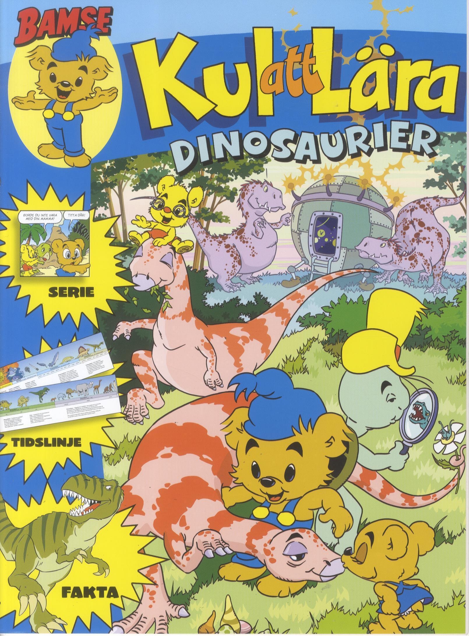 Bamse Kul att Lära nr 1 2026, Dinosaurier