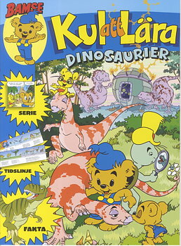 Bamse Kul att Lära nr 1 2026, Dinosaurier