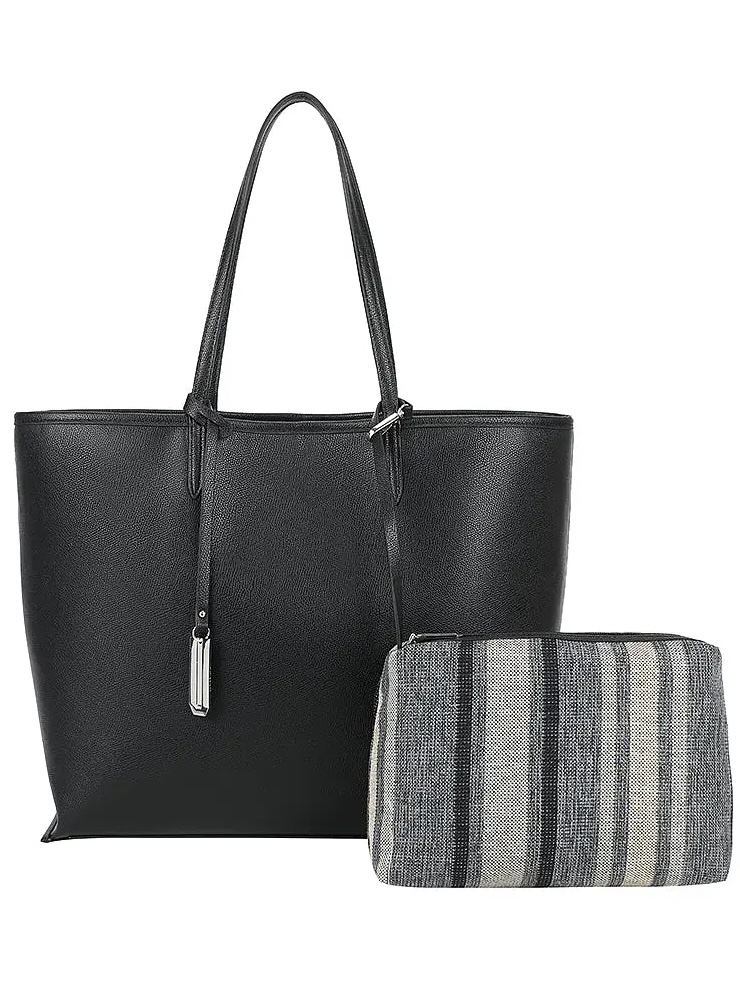 Ulrika Design - Tote Reversible Bag Black