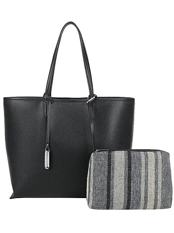 Ulrika Design - Tote Reversible Bag Black