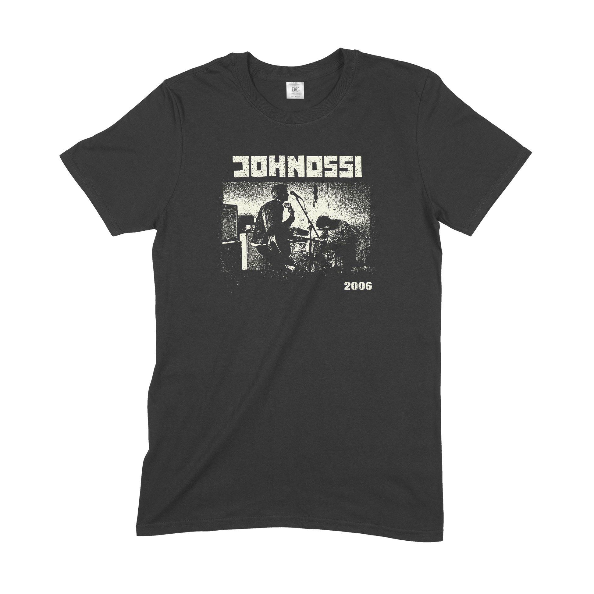 JOHNOSSI - S/T, BUNDLE (MARBLE VINYL LP + T-SHIRT) SIGNERAD - 9