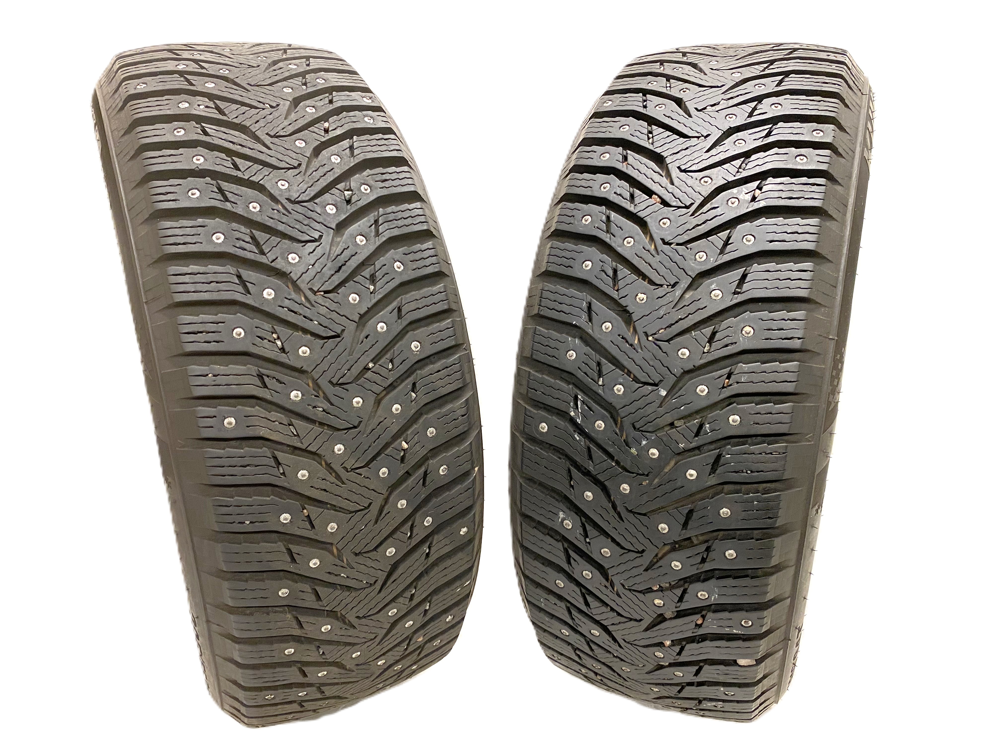 16" BEGAGNADE VINTERDÄCK DUBB | 2 st 205/55 R16 94T XL Kumho Winter Craft Ice Wi31+ | V26-2020 | 8|8 mm | Z-2