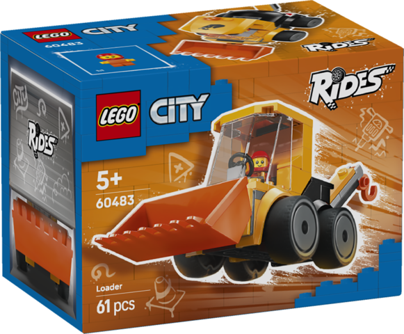 LEGO City Fordon - hjullastare 60483 - 2