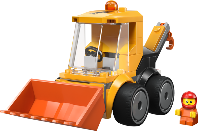 LEGO City Fordon - hjullastare 60483 - 4