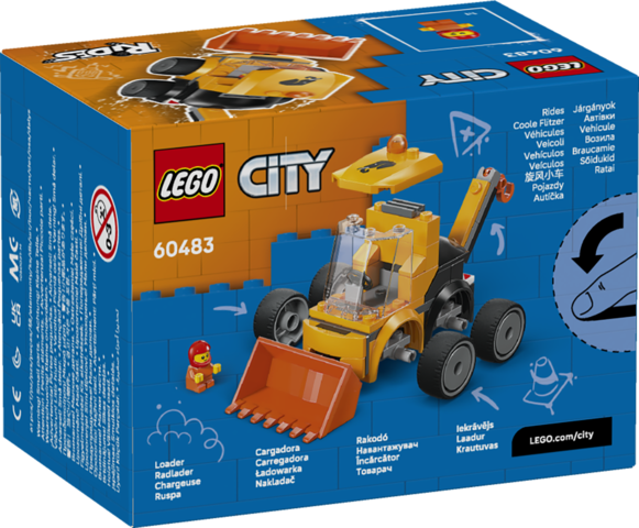 LEGO City Fordon - hjullastare 60483 - 3