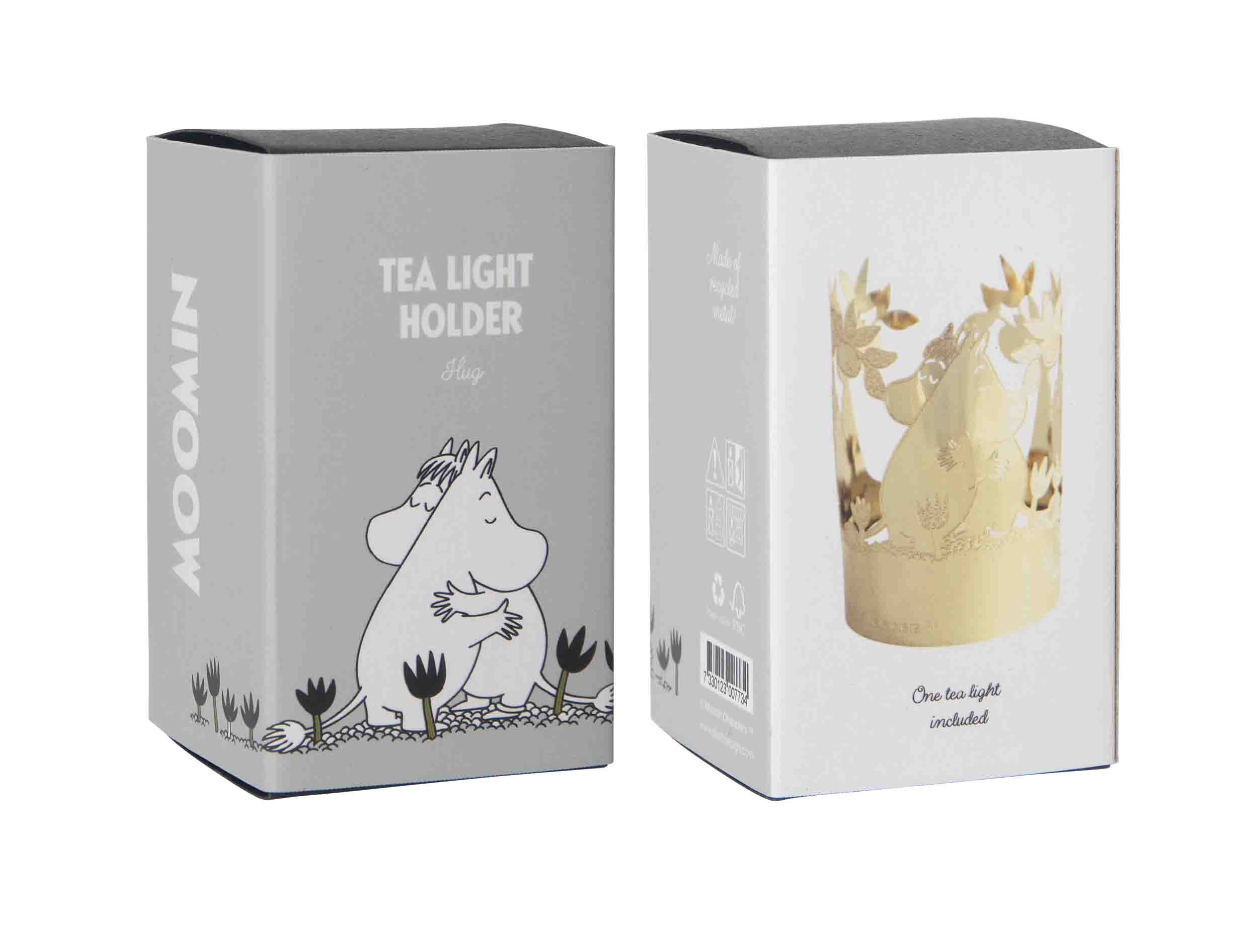 Moomin Metal Candle Holder - Moomin Hug